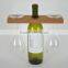 Custom Made Solid Wooden Wine and Glasses Organizer Rack