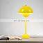 Nordic colorful decor metal table lamp led office desk lamp