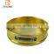Lab brass Woven Wire Mesh and punched plate Test Sieve