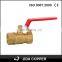 Ce Approved Forged Brass Ball Valve For Water And Gas