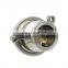 Sanitary SS304/316 Non Return Check Valve With Tri-Clamp Ends