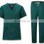 Stretchy Soft Short Sleeve Customized hospital uniforms medical scrub women's nurse uniform