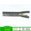 3#YG Spring Lock Slider Brass Close End Metal Zippers Wholesale