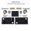 Rail tie plates for metro/subway rail fastening