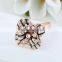 new products 2015 Fashion Rings Jewelry,Rhinestone Ring anillo de boda para mujer flower type con flores