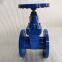 DIN non-rising stem  resilient seated gate valve
