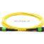 10 meters 12 cores Single mode G657A MPO/MTP Fiber Optic Patch cord cable de conexion de fibra Fiber Jumper qsfp+ mtp/mpo