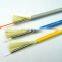 Simplex Spiral Armored Fiber Optic Cable Single Mode Multi-mode LSZH PVC Armored Optical Fiber Cable
