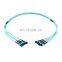 Factory price 8 12 24 fibers Male and Female fiber optic MTP MPO patch cable