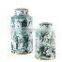 Chinese Style Home Luxury Flower Bird Plant Pattern Decorative Temple Jar Ceramic Vase For Decoration