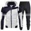 New year sale 2-pieces men's extra large size sports and leisure  sports jogging suit custom men's hooded suit