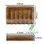 Bathroom Wooden Soap Case, Sink Deck Bathtub Shower Dish, Rectangular Natural Wooden Holder for Soap