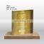 6*6 Inch Solid Logo Ad display Block UV Printing Acrylic Block Frame