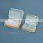 Plastic Medicine Box Good Sealing 4-6 Compartment Pill Storage Case Pill Box