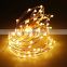 2019 solar led light string copper wire waterproof Christmas decoration garden outdoor