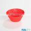 Single various shape FDA silicone muffin cups for cookies