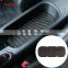 Suitable for 16-20 models of Subaru BRZ/Toyota 86 rear cup holder bottom groove pad real carbon fiber (soft) 1 piece set