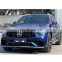 Front Bumper for Mercedes Benz W253 GLC 200 260 modified GLC 63S AMG bodykit grille diffuser rear lip 2020 2021