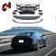 CH Wholesale Assembly Front Grille Rear Spoiler Roof Spoiler Headlight Conversion Bodykit For Audi A7 2019-2021 To Rs7