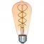 ST64 LED filament bulb 1w/2w/4w/5W/6w/7w/8w LED edison bulb E26/E27 dimmable