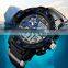 SKMEI 1332 High Quality Cheap Price Quartz+Digital Analog Sport Black Watch For Men