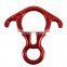Wholesale Rescuing Climbing Escaping Aluminum Alloy 50KN Rescue Terminal 8 Descender with Lock Off Camping Tools