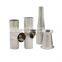 SMS DIN pipe fitting elbow price sanitary stainless steel 3 way elbow pipe fitting
