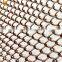 Colored Hanging Metal Mesh Curtains Dividers Chain Link Mesh