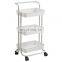 Kitchen Bathroom Organizer Serving Shelf Storage Rack Utility Rolling kitchen serving trolley cart