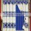 100% Polyester Luxury Window Curtain With Fancy Valance