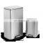 Top Fashion Cans Can Design 5Ltr Soft Close Dustbins Bucket Stainless Steel Trash Bin