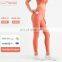 Super High Waist Sports Leggings With Taper Pocket Elasticity Workout Gym Women Custom