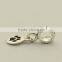 925 sterling silver Paw Print dangle charm fit European DIY snake chain bracelet