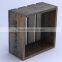 Vintage style wooden storage box