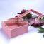 Square Shape Wooden Box Eternal life flowers gift box for sale