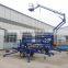 Small telescopic trailer articulating boom lift