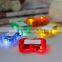 Anti-losing Pet Supplies Led Light Pendants Bone Shaped Dog Tags