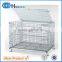 Industrial large folding steel wire container