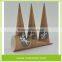 Custom Design Print Brown Kraft Paper Cone Packaging For Ice Cream