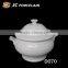 High Quality Durable Soup Tureen Porcelain for Restaurant