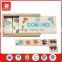 go baby go toys 28 pcs puzzle games in a wooden box learning toys teaching toy education funny baby puzzle domino wash