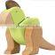 2015 New Style Mini Animal Toys Size 19*17*9cm Wooden Educational Tino Dinosaur Construction Set for Kids