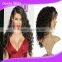 long Curly Wigs For Black Women, Malaysian Human Hair Kinky Curly Full Lace Wigs