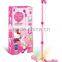 Light up revolving stage with microphon
