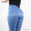 Allibaba High Quality Tight high waist lady jeans