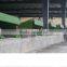 Stationary hydraulic dock ramp