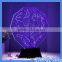 Hogift LED lamp creative 3d stereo USB table lamp romantic gifts acrylic table lamp MHo-228