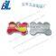 Hot sell ! Printed stainless steel dog tag with clear epoxy