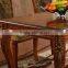 Antique carved wood table solid wood dining table designs