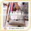 2016 latest style Europe and the United States fashion brand leather bag ms single shoulder messenger bag woven trendy handbag